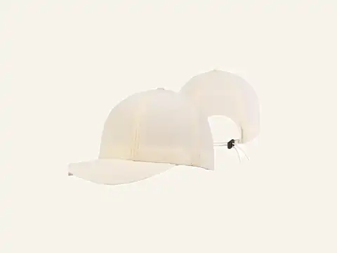 Packable foldable custom cap for running and travel