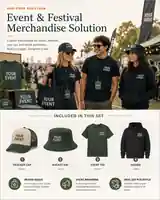 Custom hats for events and festivals